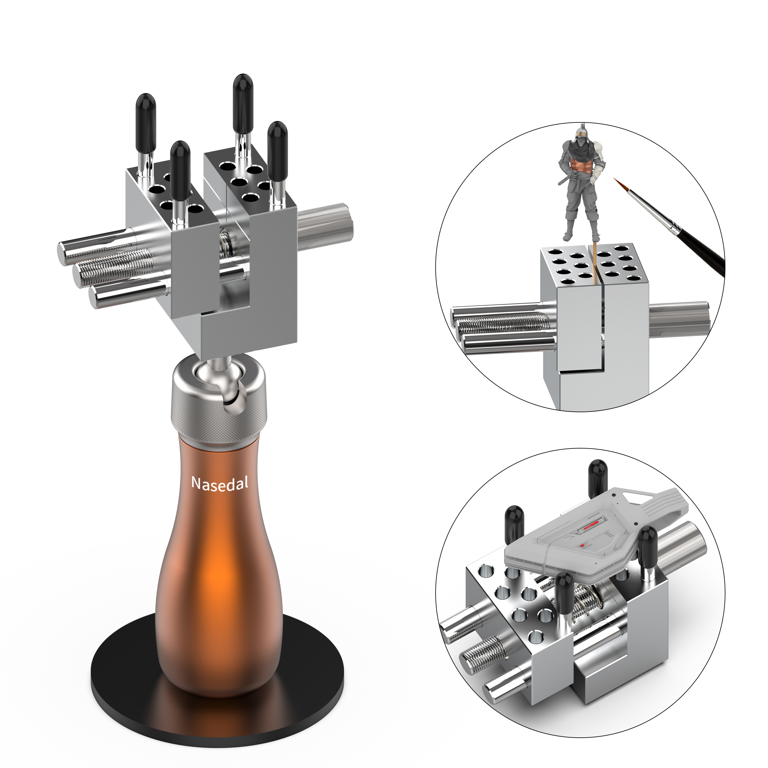 Model Kit Perfect Grade - Nasedal Handheld Mini Vise Portable Workstation