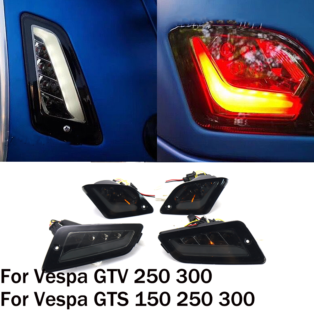 Model Kit Vespa - Motorcycle Accessories LED Rear and Front