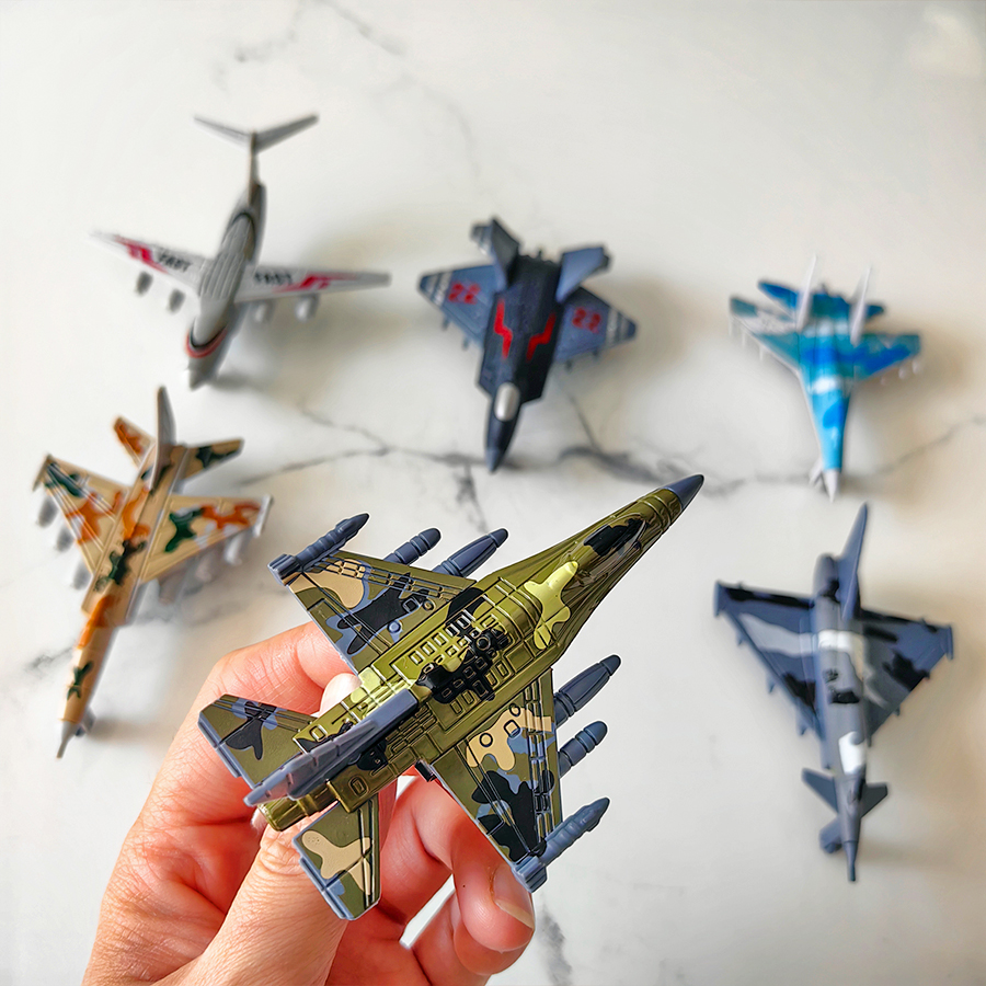 Model Kit Plane - 6pcs fighter plane combination toy children