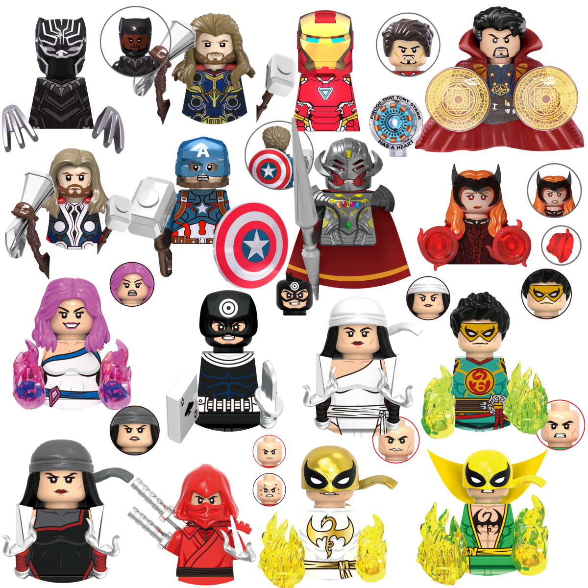 Model Kit Venom - Blind Box Mini Building Blocks G0197