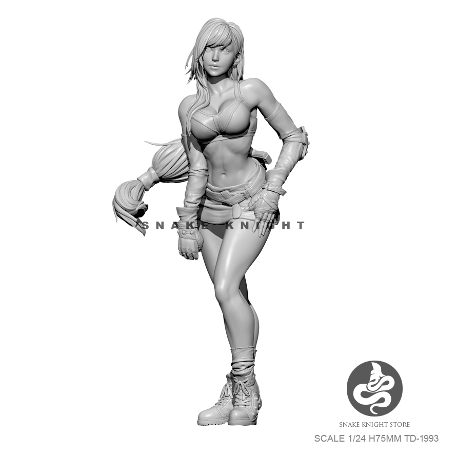Model Kit Baki - 1/24 Resin Kits Figure Soldier Model