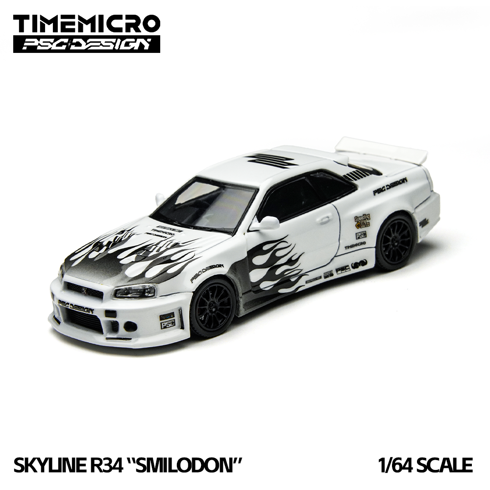 Model Kit R34 - TimeMicro 1:64 R34 Smilodon Black &