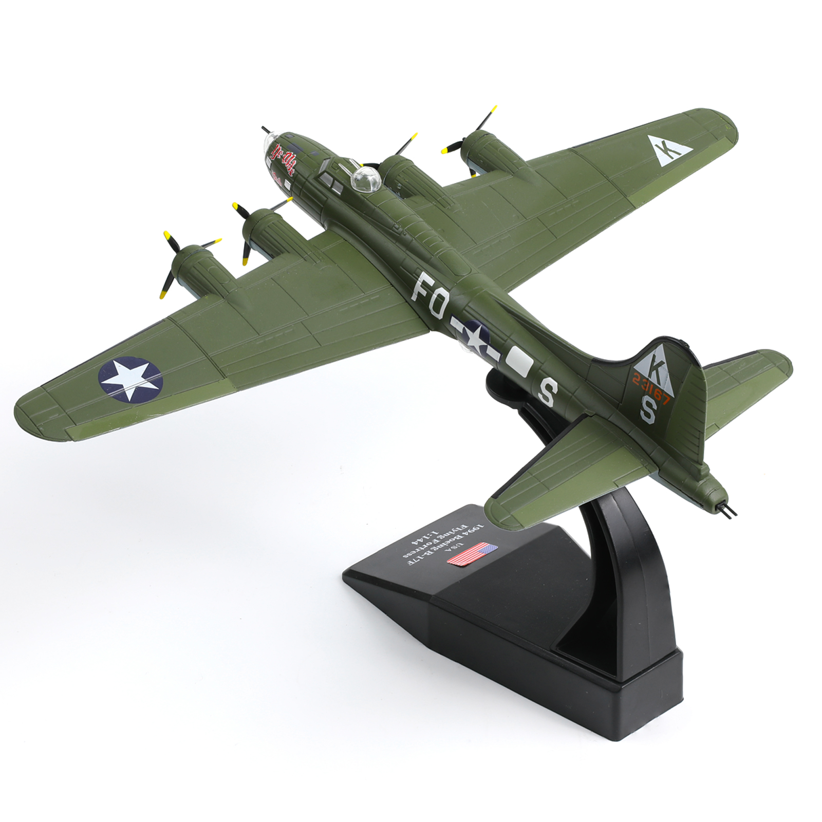 Model Kit Plane - NUOTIE 1:144 B-17F Flying Fortress Classic