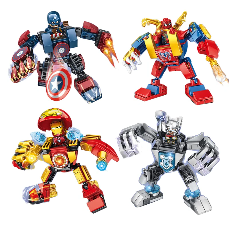Model Kit Venom - Blind box Mini Marvel Building Blocks