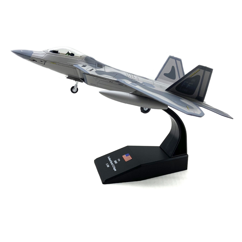 Model Kit Plane - JASON TUTU 1/100 Scale Diecast Alloy