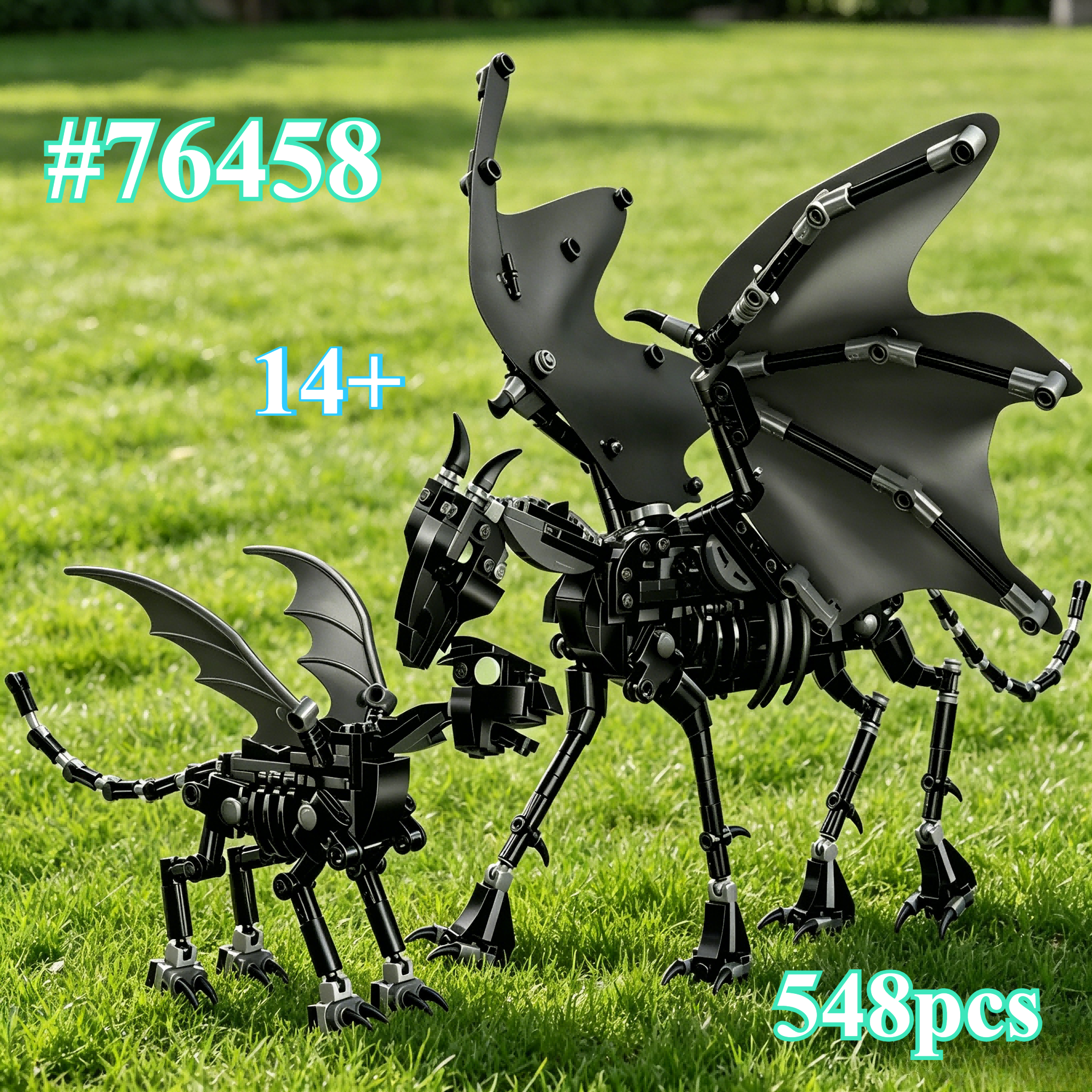 Model Kit Plastic - A model with wings 76458 Building