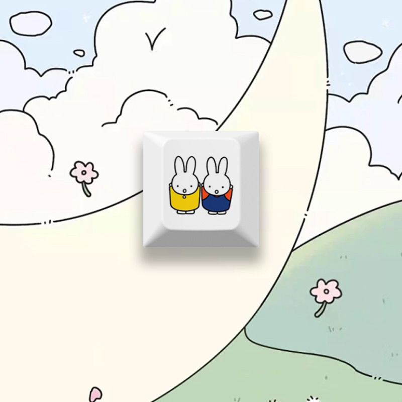 New Miffy rabbit cartoon cute  - Model Kit Plastic บทวิจารณ์และราคา