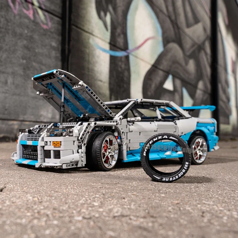3383PCS supercar model buiding - Model Kit R34 บทวิจารณ์และราคา