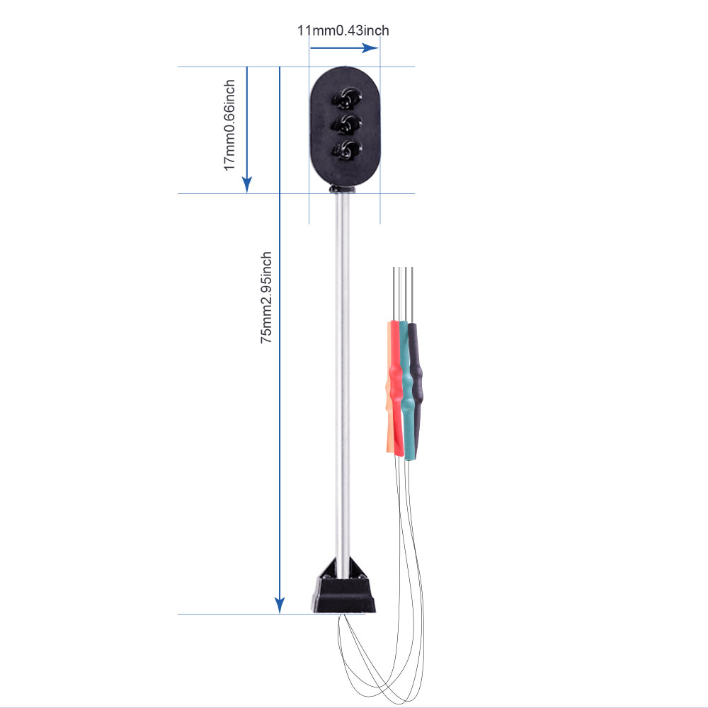 Railway Train Traffic Light Mo - Model Kit Locomotive บทวิจารณ์และราคา