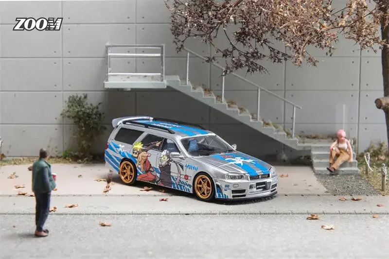 ZOOM 1:64 R34 Stagea WC34 260R - Model Kit R34 บทวิจารณ์และราคา
