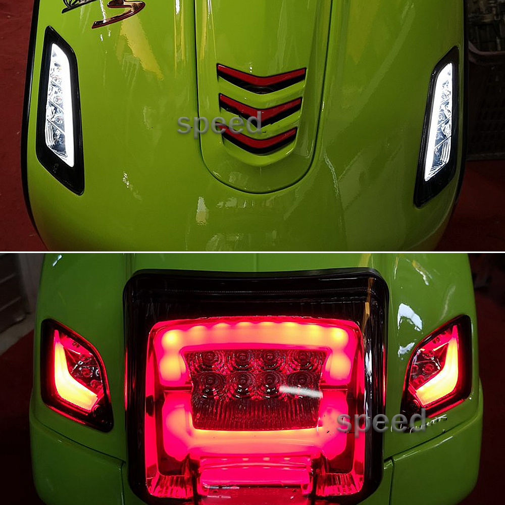 Motorcycle Accessories LED Rea - Model Kit Vespa บทวิจารณ์และราคา