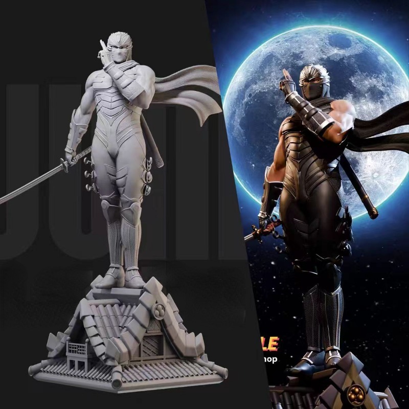 1/24  Miniature Black Robe Nin - Model Kit Baki บทวิจารณ์และราคา