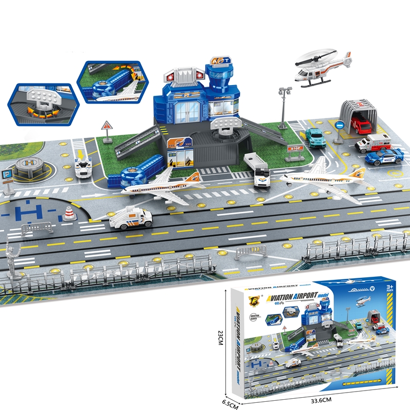 Children's Airport Scene Toy S - Model Kit Plane บทวิจารณ์และราคา