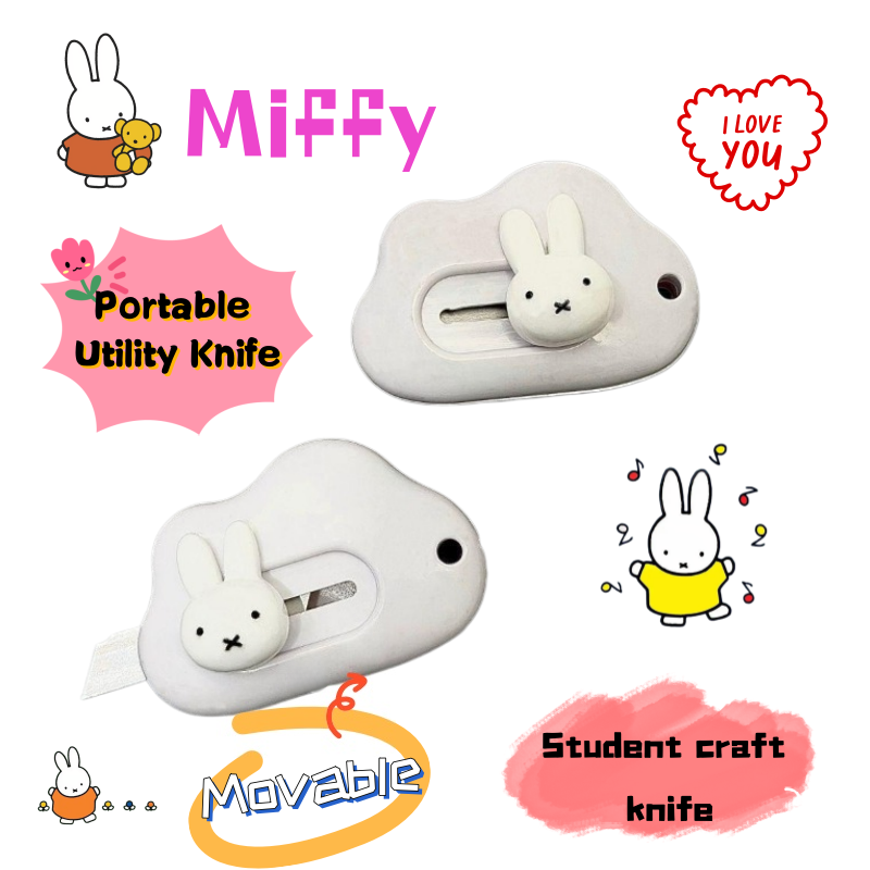 Miffy rabbit art knife creativ - Model Kit Plastic บทวิจารณ์และราคา