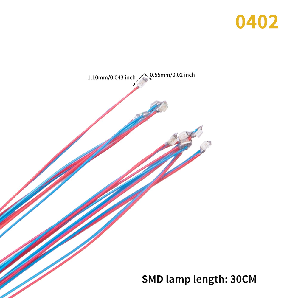 5PCS 3V LED 0402 0603 SMD Lamp - Model Kit Locomotive บทวิจารณ์และราคา