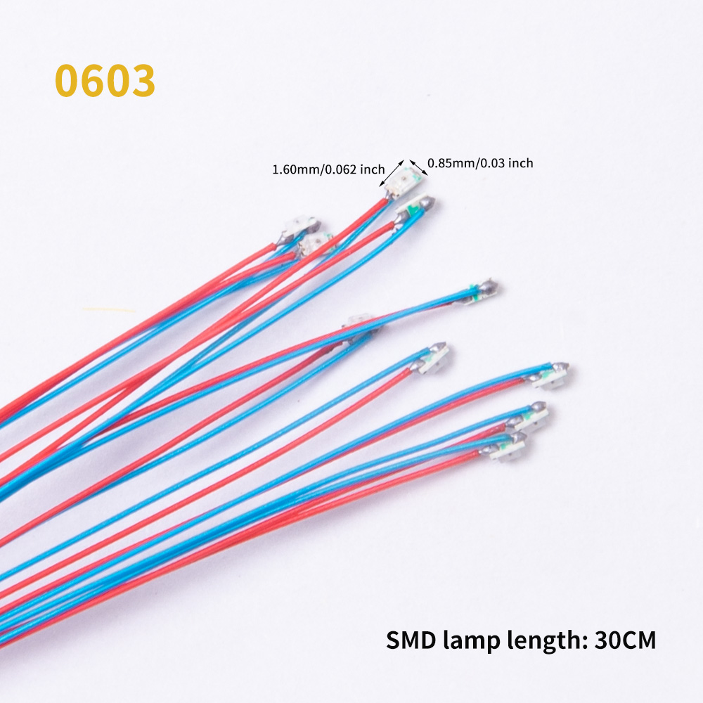 5PCS 3V LED 0402 0603 SMD Lamp - Model Kit Locomotive บทวิจารณ์และราคา
