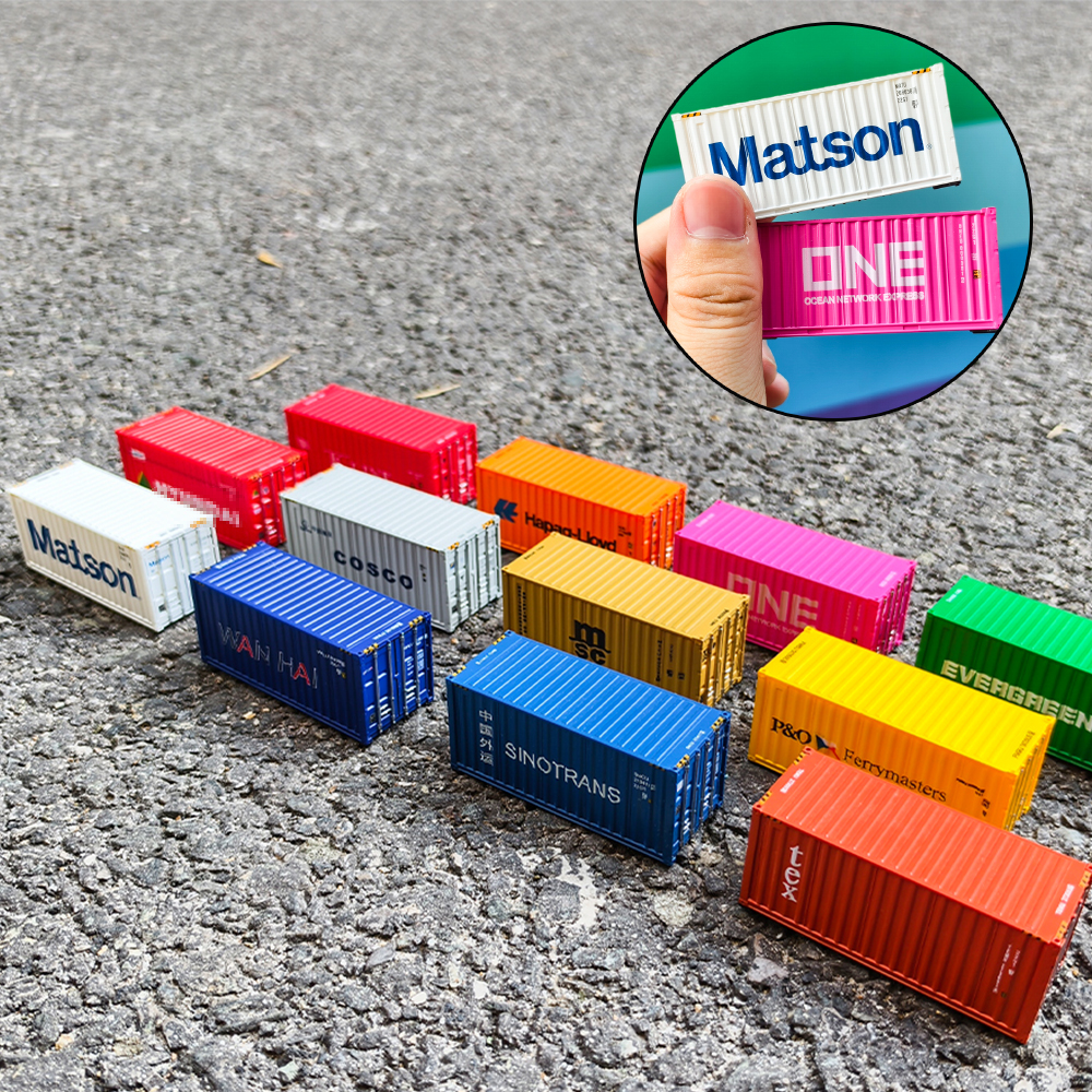 1PCS 20Feet Freight Container  - Model Kit Locomotive บทวิจารณ์และราคา