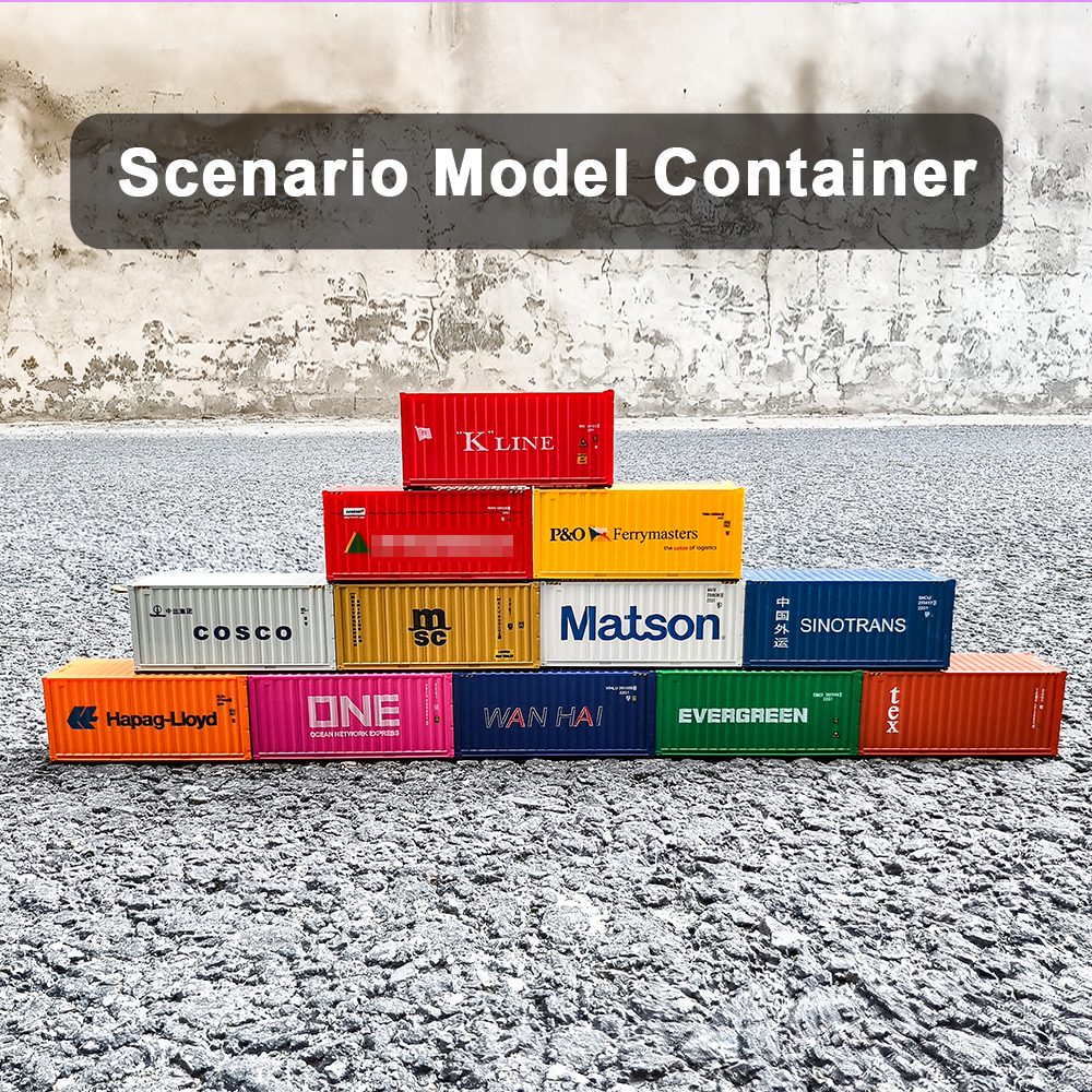 1PCS 20Feet Freight Container  - Model Kit Locomotive บทวิจารณ์และราคา