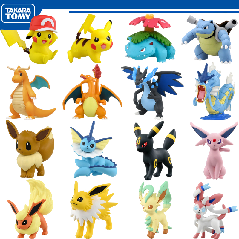 Original Tomy Pokemon Pikachu  - Model Kit Umbreon บทวิจารณ์และราคา