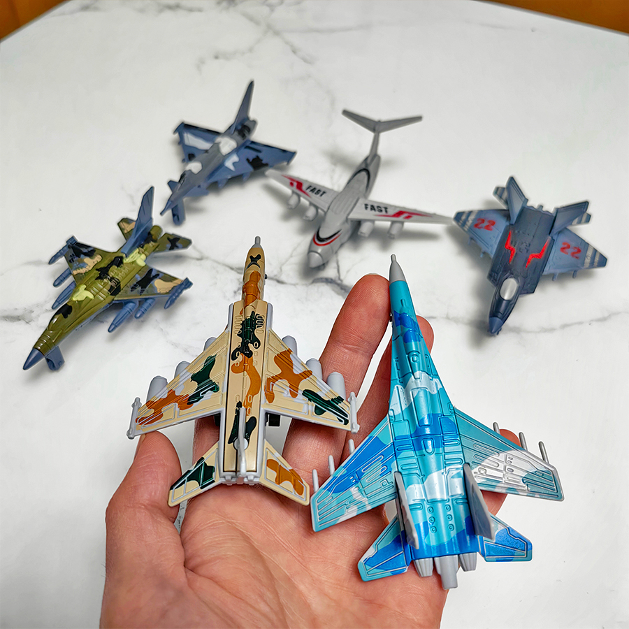 6pcs fighter plane combination - Model Kit Plane บทวิจารณ์และราคา