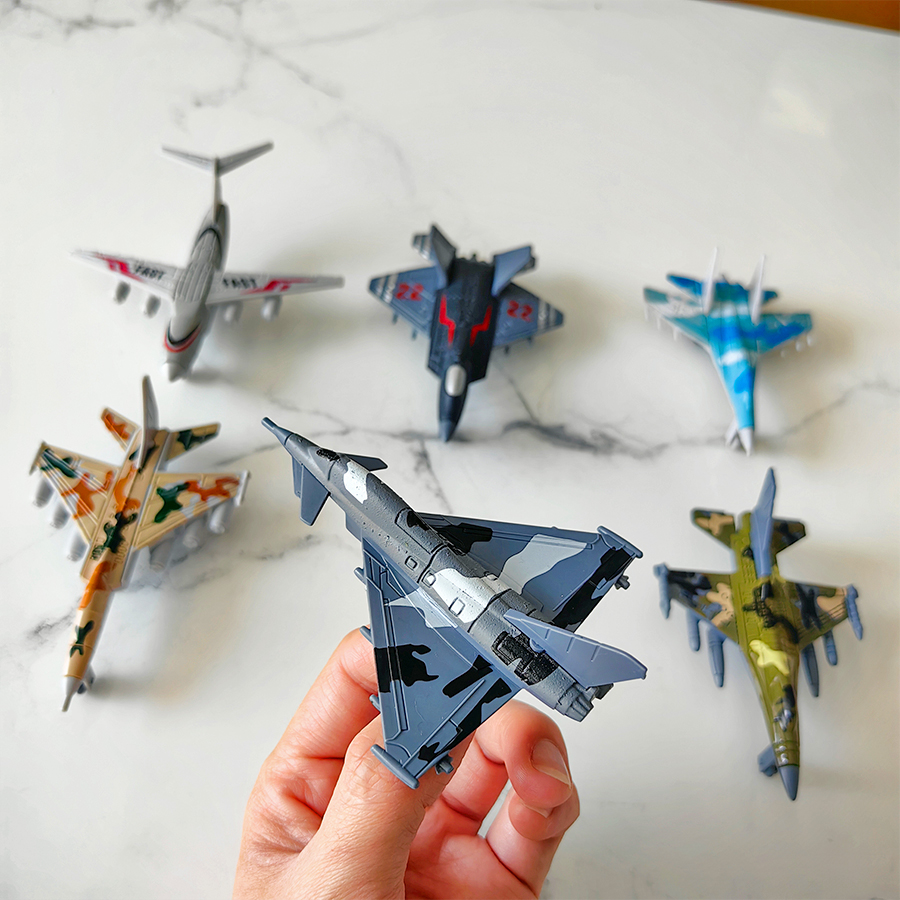 6pcs fighter plane combination - Model Kit Plane บทวิจารณ์และราคา