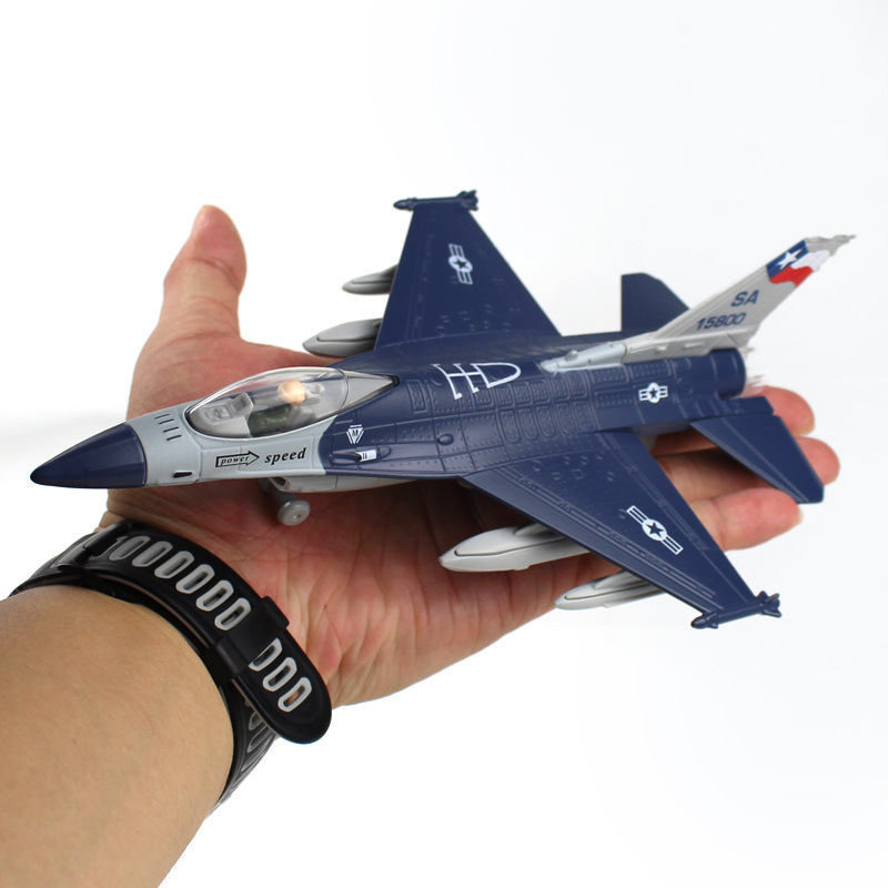 Mini Alloy Aircraft F-16 Sound - Model Kit Plane บทวิจารณ์และราคา