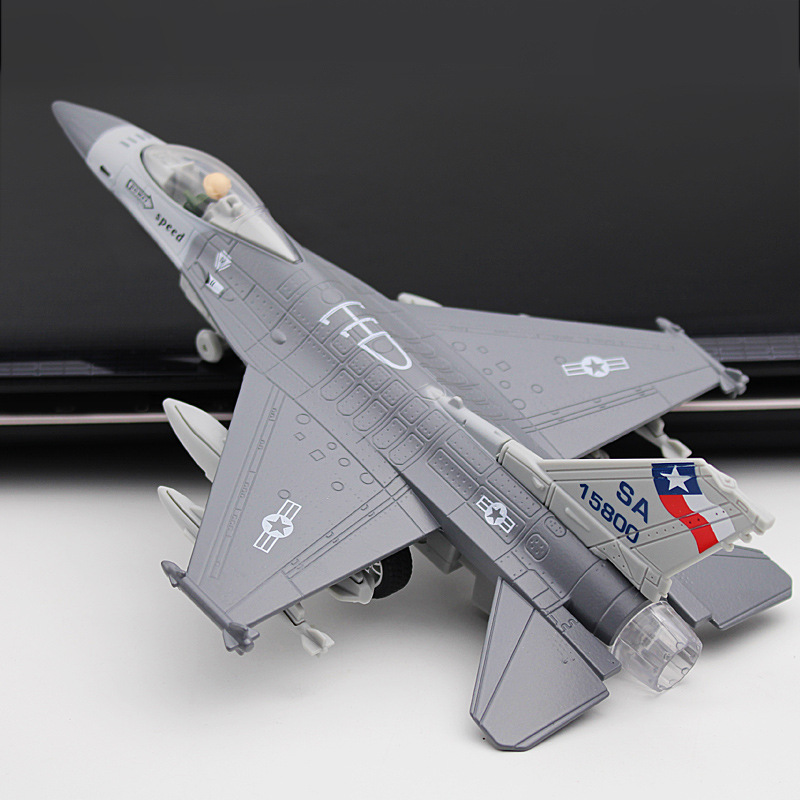 Mini Alloy Aircraft F-16 Sound - Model Kit Plane บทวิจารณ์และราคา