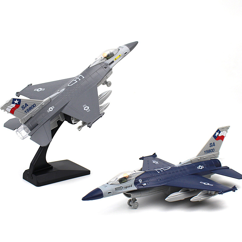Mini Alloy Aircraft F-16 Sound - Model Kit Plane บทวิจารณ์และราคา