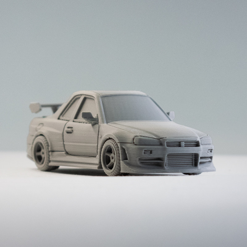 Nissan GTR R34 car model assem - Model Kit R34 บทวิจารณ์และราคา