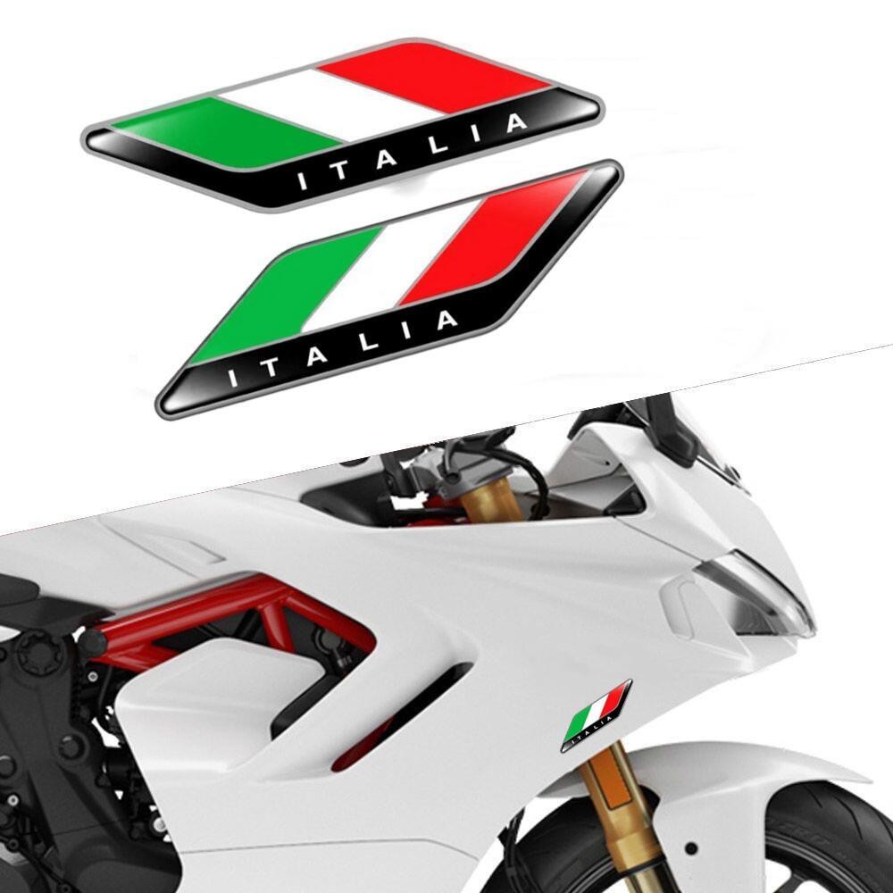 2Pcs/Pair 3D Tricolor Flag Emb - Model Kit Vespa บทวิจารณ์และราคา