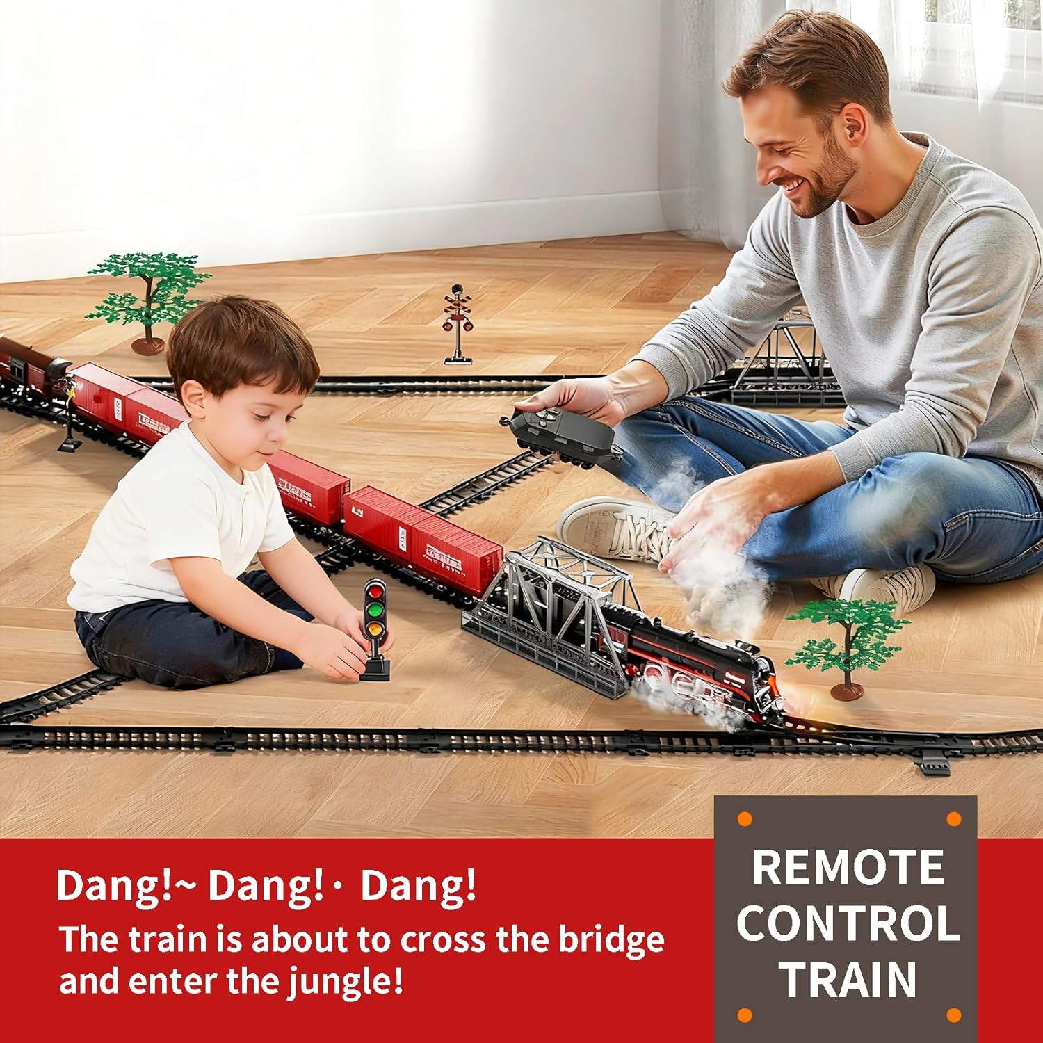 Model Train Set, Remote Contro - Model Kit Locomotive บทวิจารณ์และราคา