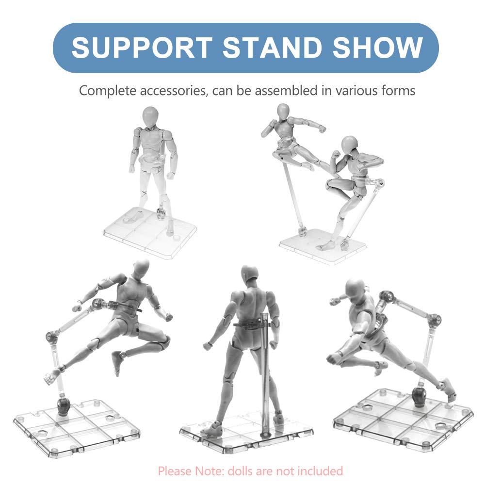Clear Action Figure Stand,Asse - Model Kit Hg บทวิจารณ์และราคา