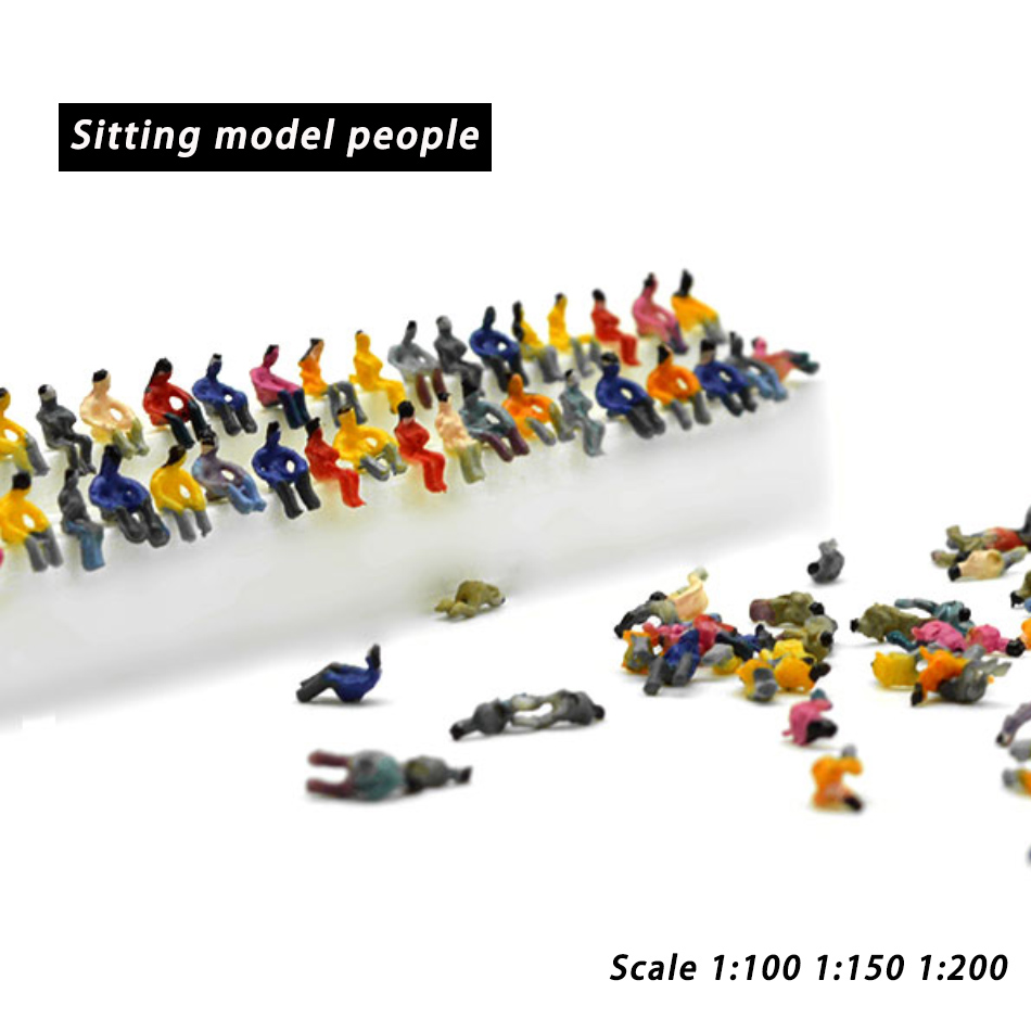 Scale1:100-200 Miniature Peopl - Model Kit Locomotive บทวิจารณ์และราคา