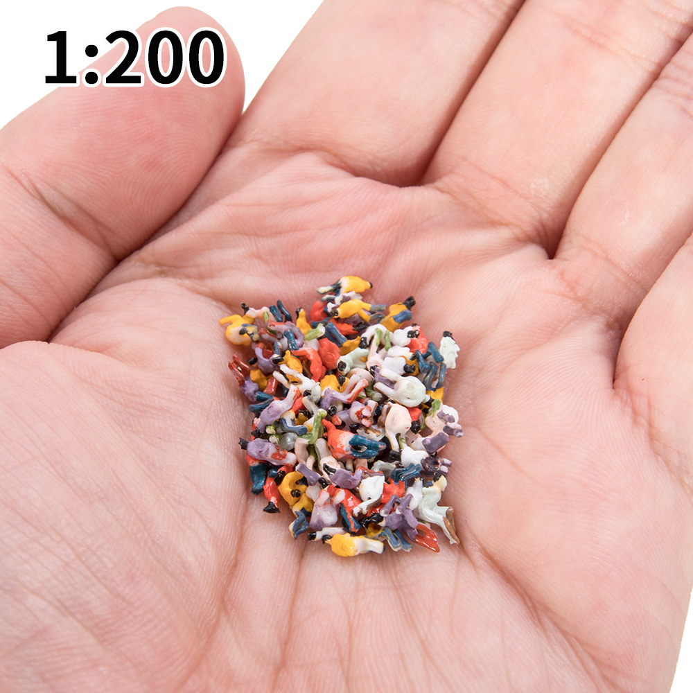 Scale1:100-200 Miniature Peopl - Model Kit Locomotive บทวิจารณ์และราคา