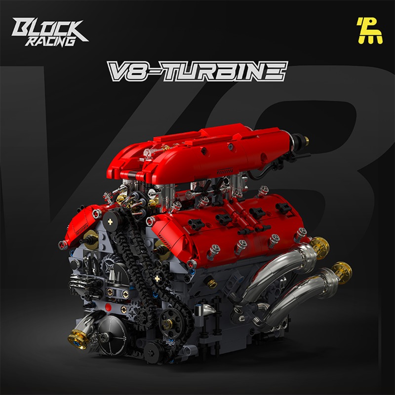 T5011 V8 Turbo Engine Model El - Model Kit Locomotive บทวิจารณ์และราคา