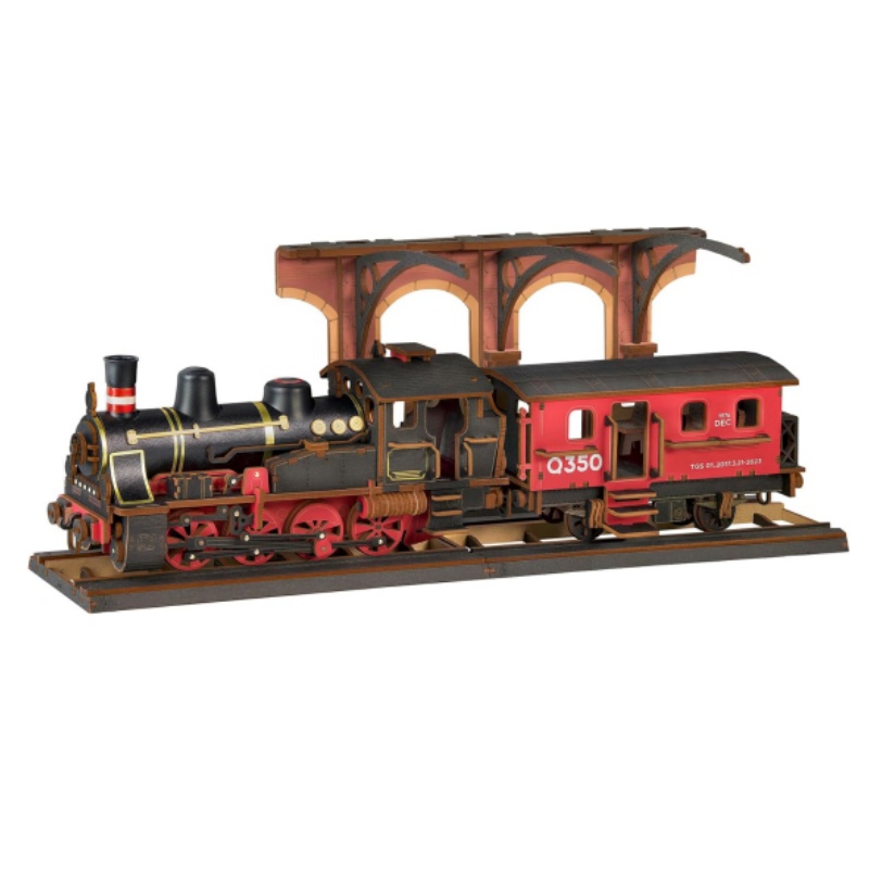 Robotime Steam Train Model Kit - Model Kit Locomotive บทวิจารณ์และราคา