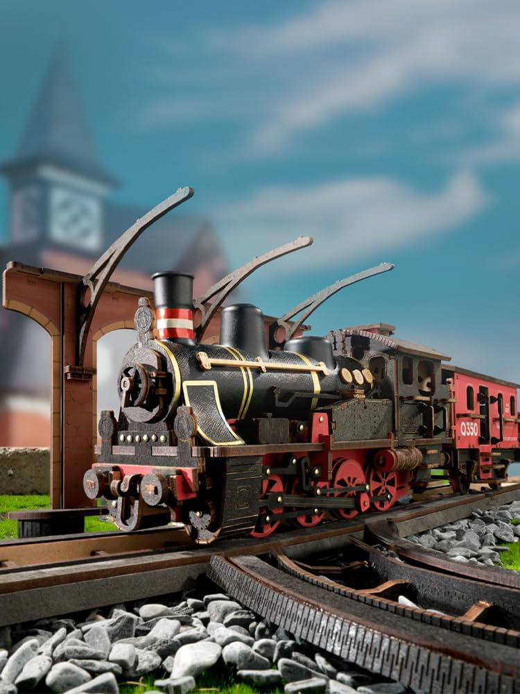 Robotime Steam Train Model Kit - Model Kit Locomotive บทวิจารณ์และราคา