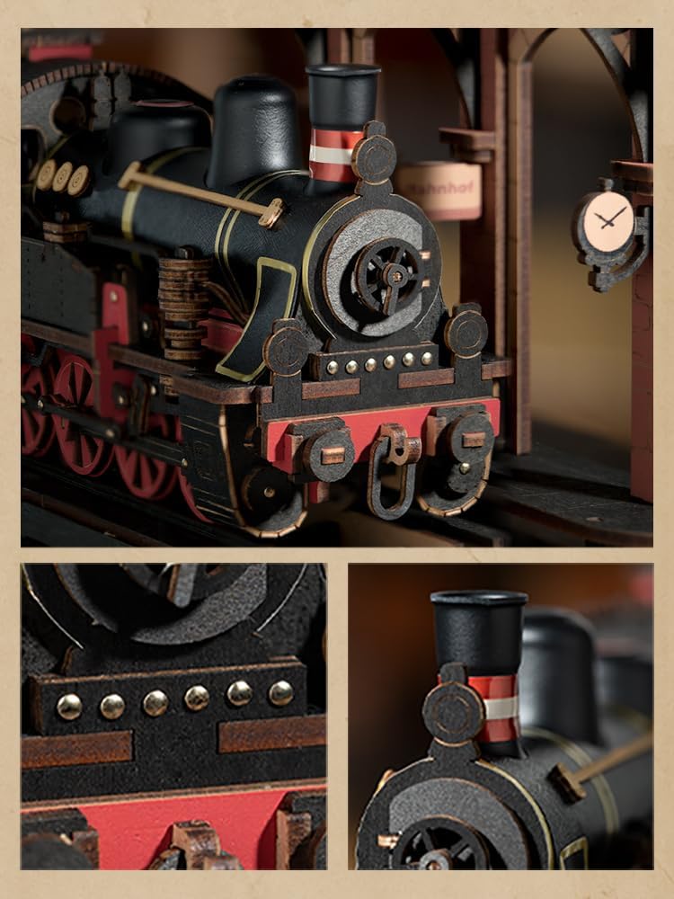 Robotime Steam Train Model Kit - Model Kit Locomotive บทวิจารณ์และราคา