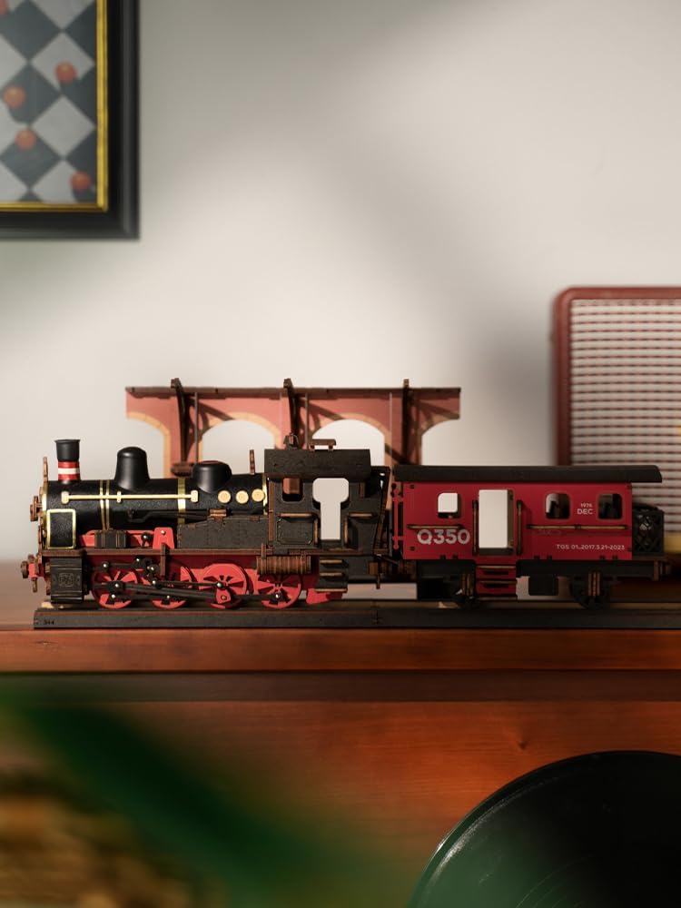 Robotime Steam Train Model Kit - Model Kit Locomotive บทวิจารณ์และราคา