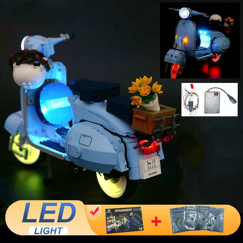 LED Light Kit For LEGO 10298 R - Model Kit Vespa บทวิจารณ์และราคา
