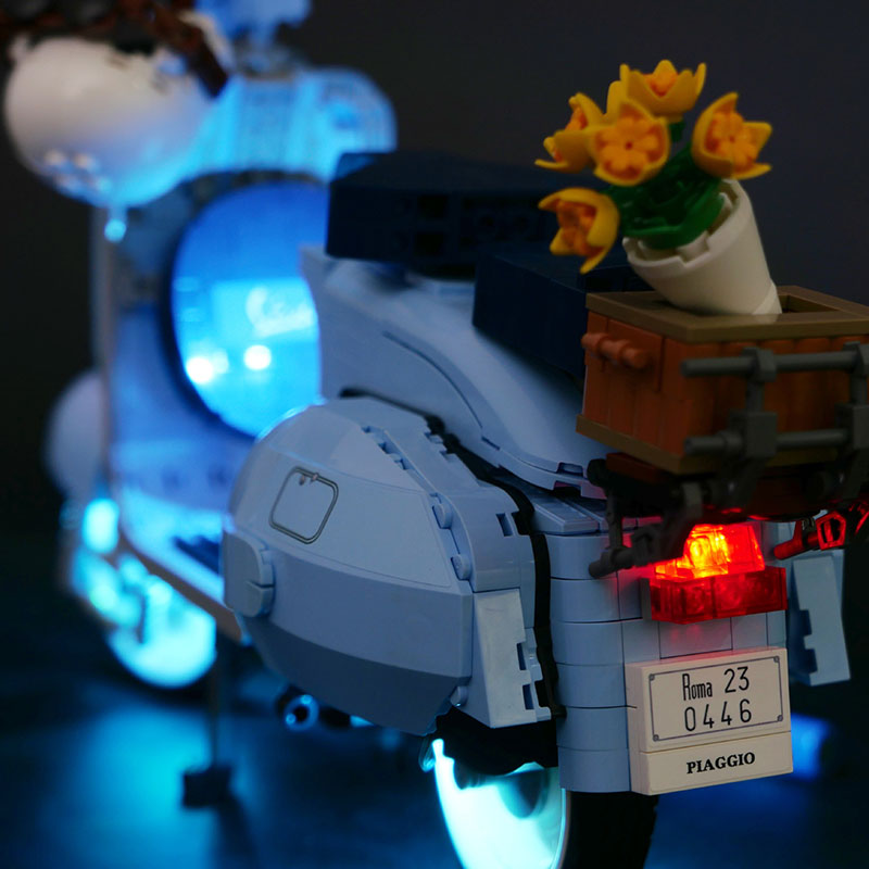 LED Light Kit For LEGO 10298 R - Model Kit Vespa บทวิจารณ์และราคา