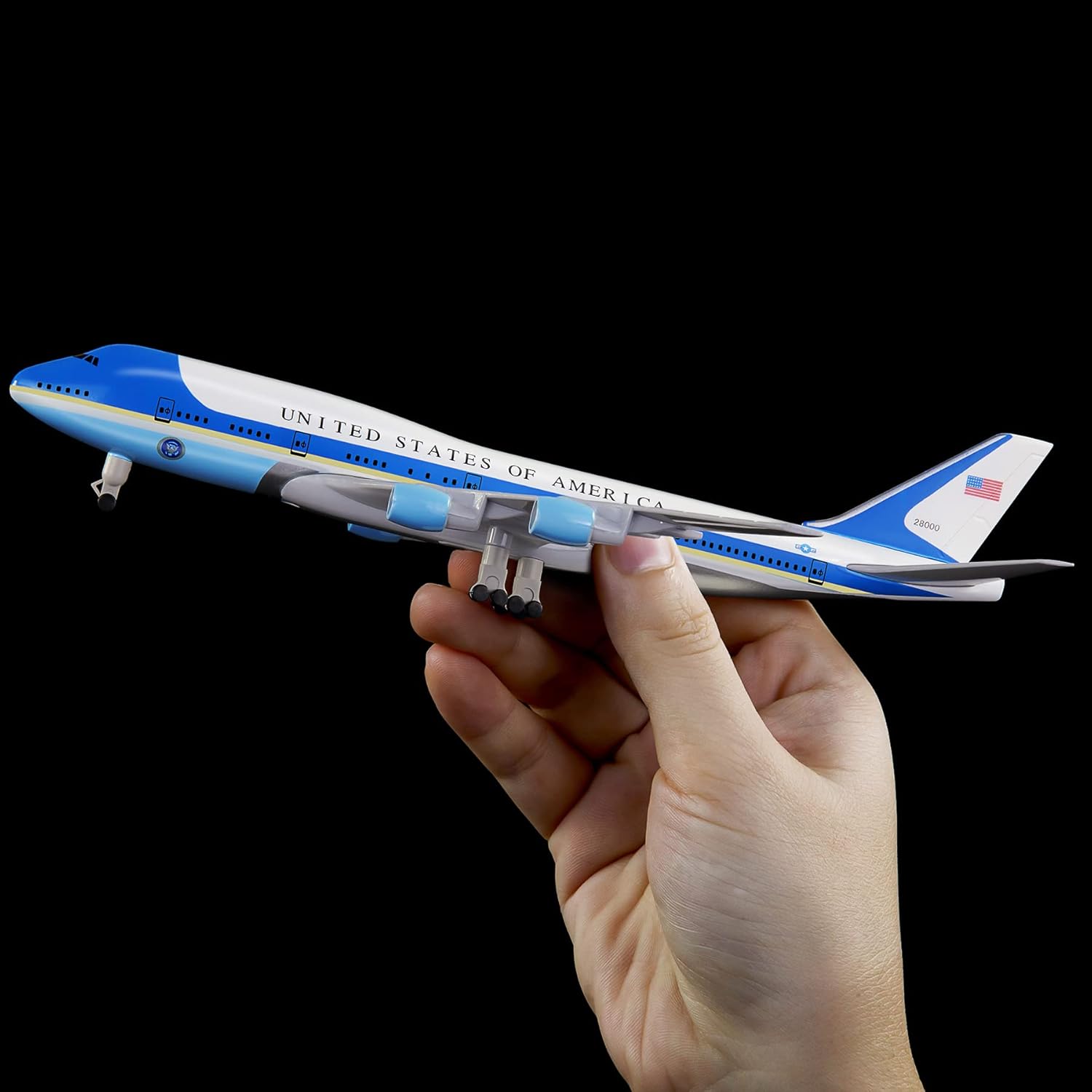 1/300 Scale Air Force One B747 - Model Kit Plane บทวิจารณ์และราคา
