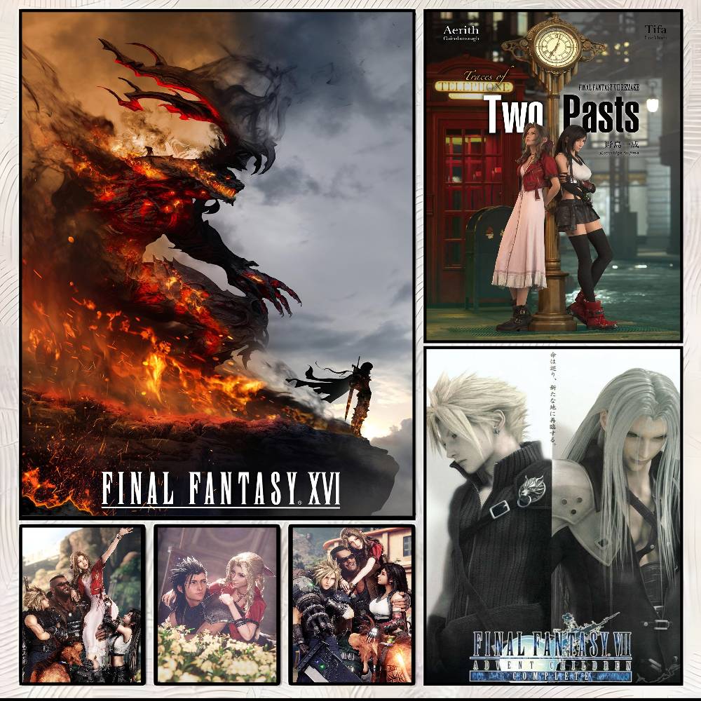 Anime Figure Sketch Videogames - Model Kit Final Fantasy บทวิจารณ์และราคา