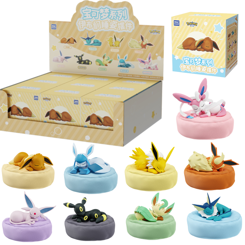 9pcs Anime Pokémon Eeveelution - Model Kit Umbreon บทวิจารณ์และราคา