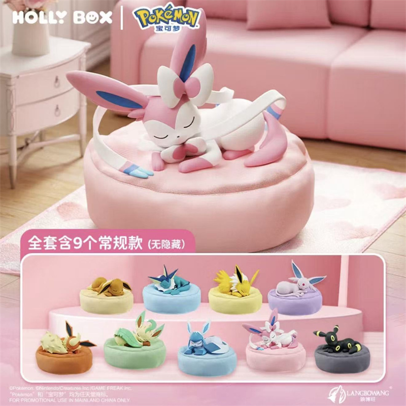 9pcs Anime Pokémon Eeveelution - Model Kit Umbreon บทวิจารณ์และราคา