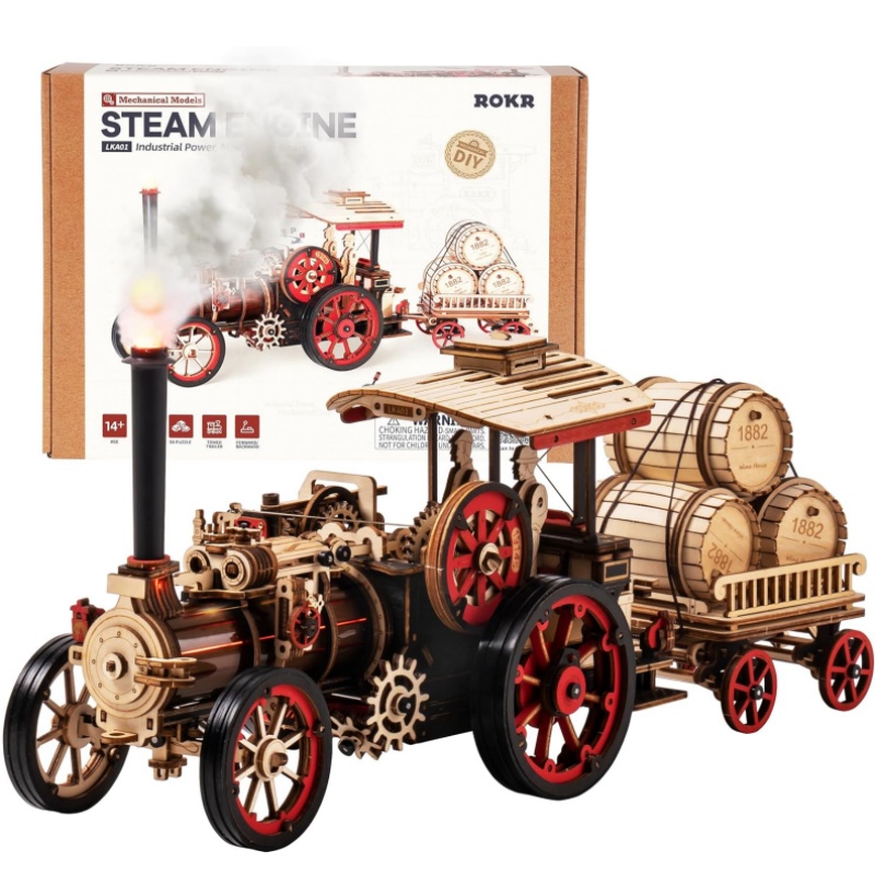 Robotime Rokr Car Model Buildi - Model Kit Locomotive บทวิจารณ์และราคา
