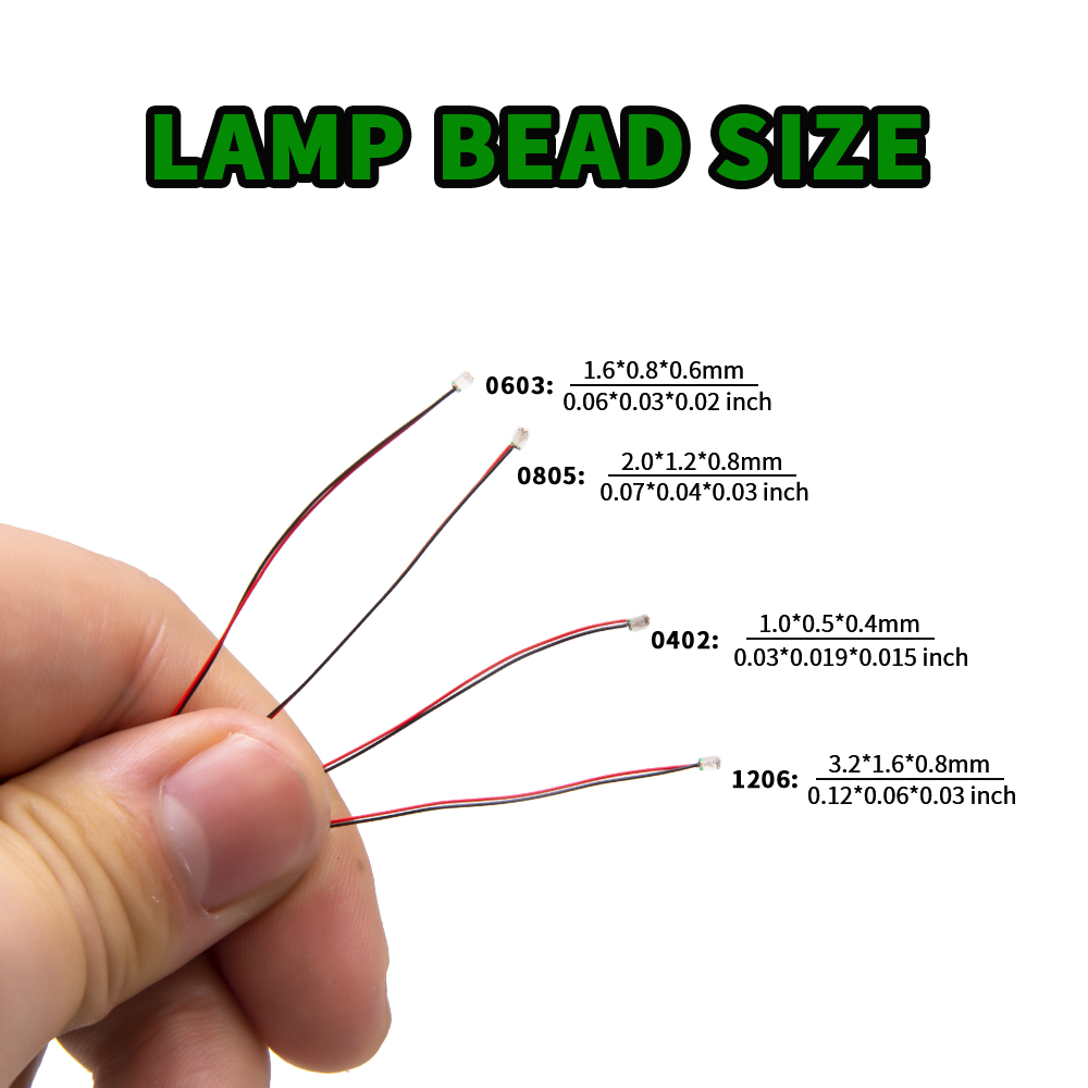 10pcs/Set Micro LED Lamp Chips - Model Kit Locomotive บทวิจารณ์และราคา