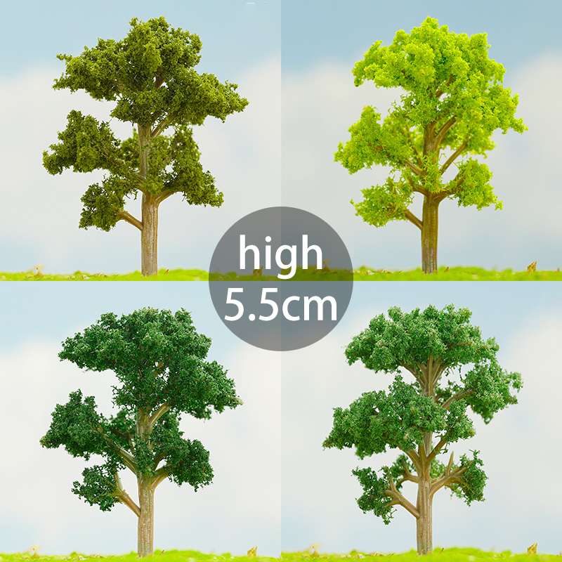 10pcs 5.5CM Trees Model Train  - Model Kit Locomotive บทวิจารณ์และราคา