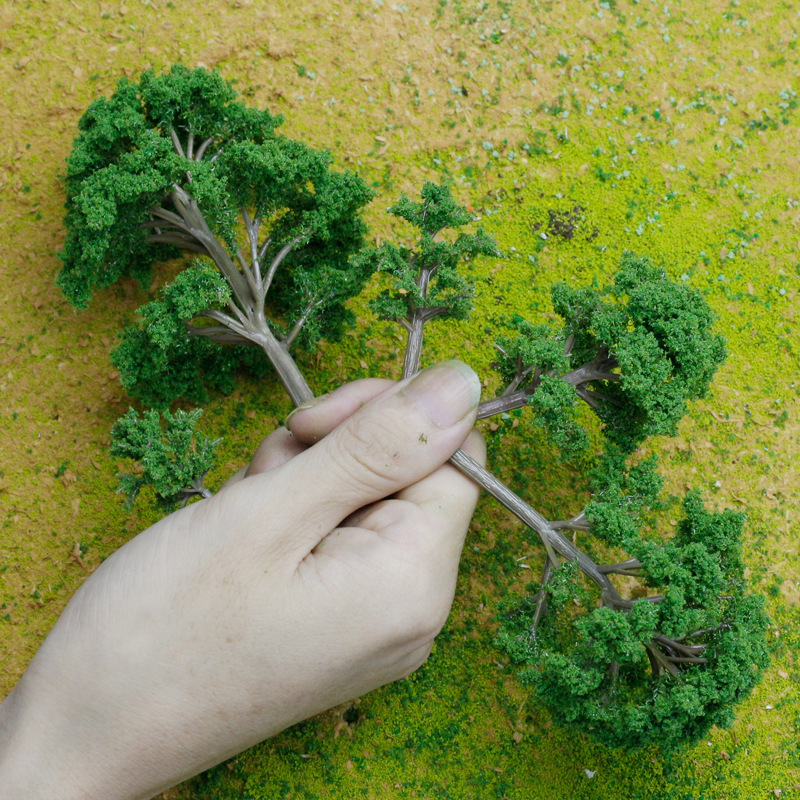 10pcs 5.5CM Trees Model Train  - Model Kit Locomotive บทวิจารณ์และราคา