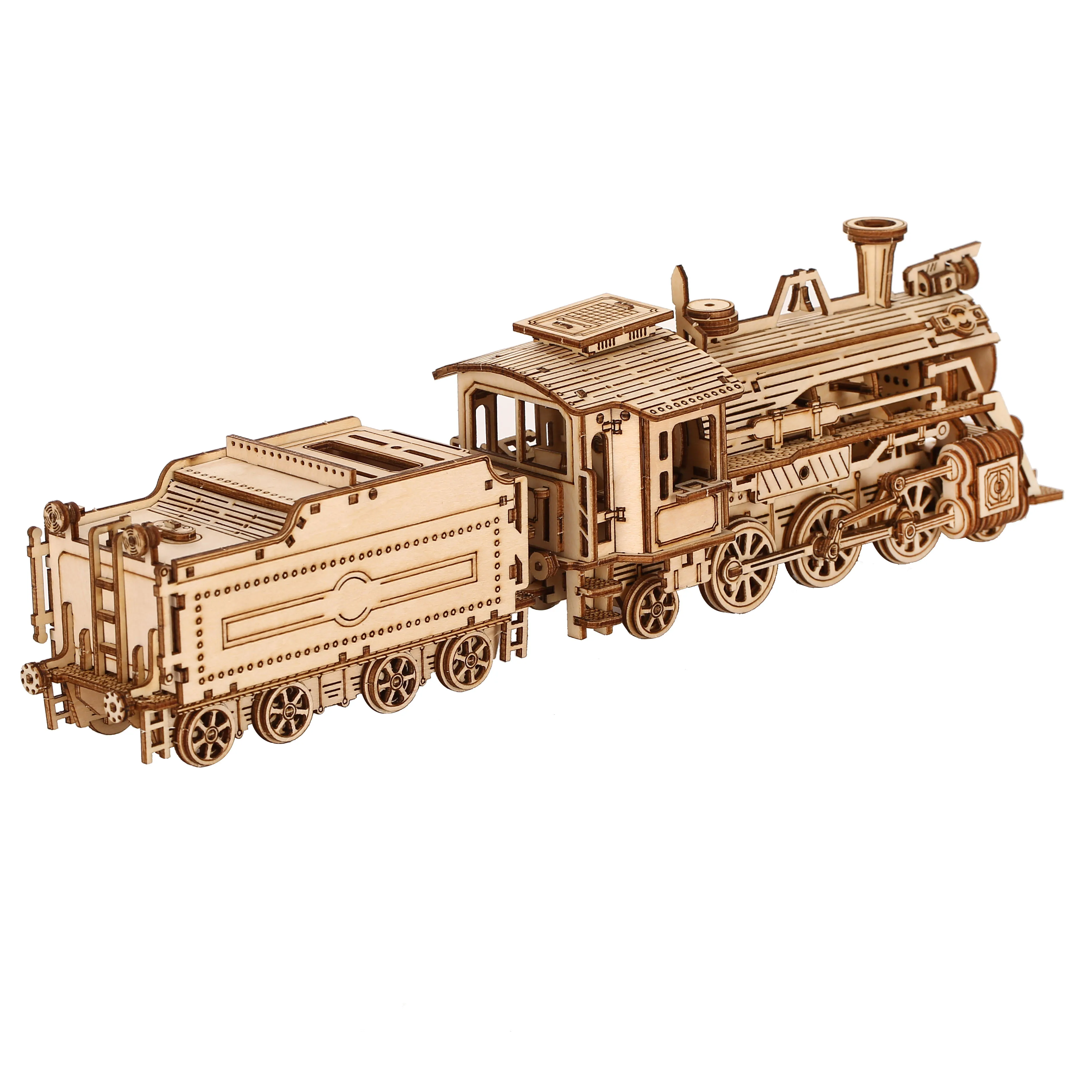 Locomotive 3D Wooden Puzzle Sc - Model Kit Locomotive บทวิจารณ์และราคา
